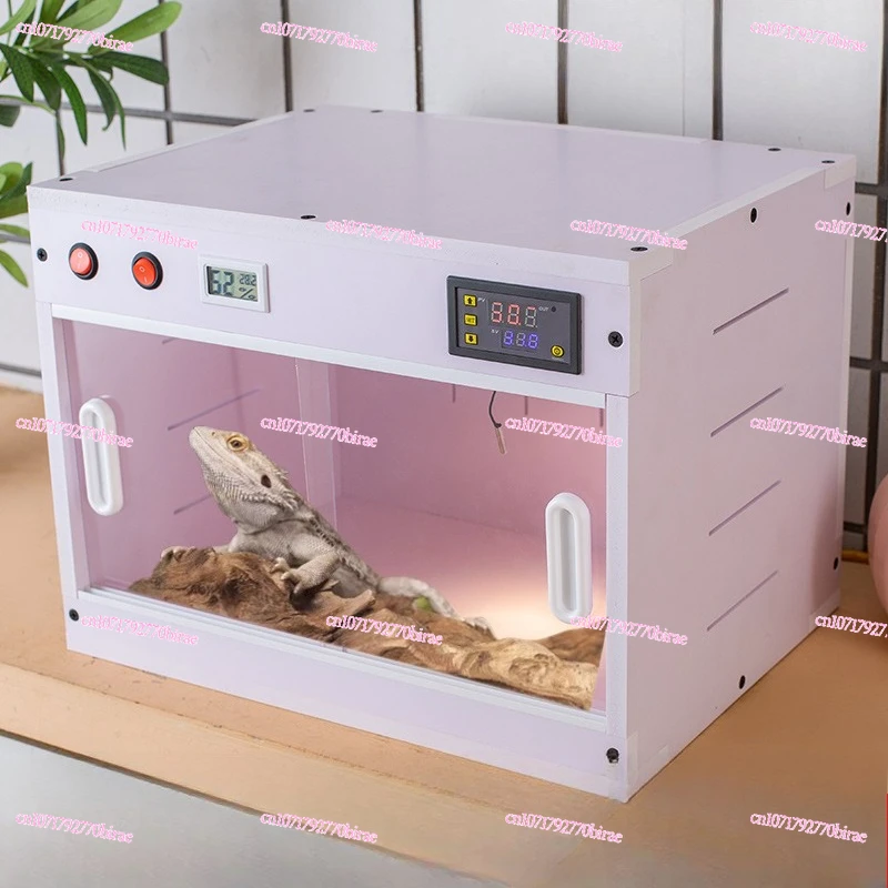 PVC Pet Thermostatic Feeding Box Large Thermal Box Tortoise Lizard Rat Snake Climbing Pet Box Parrot