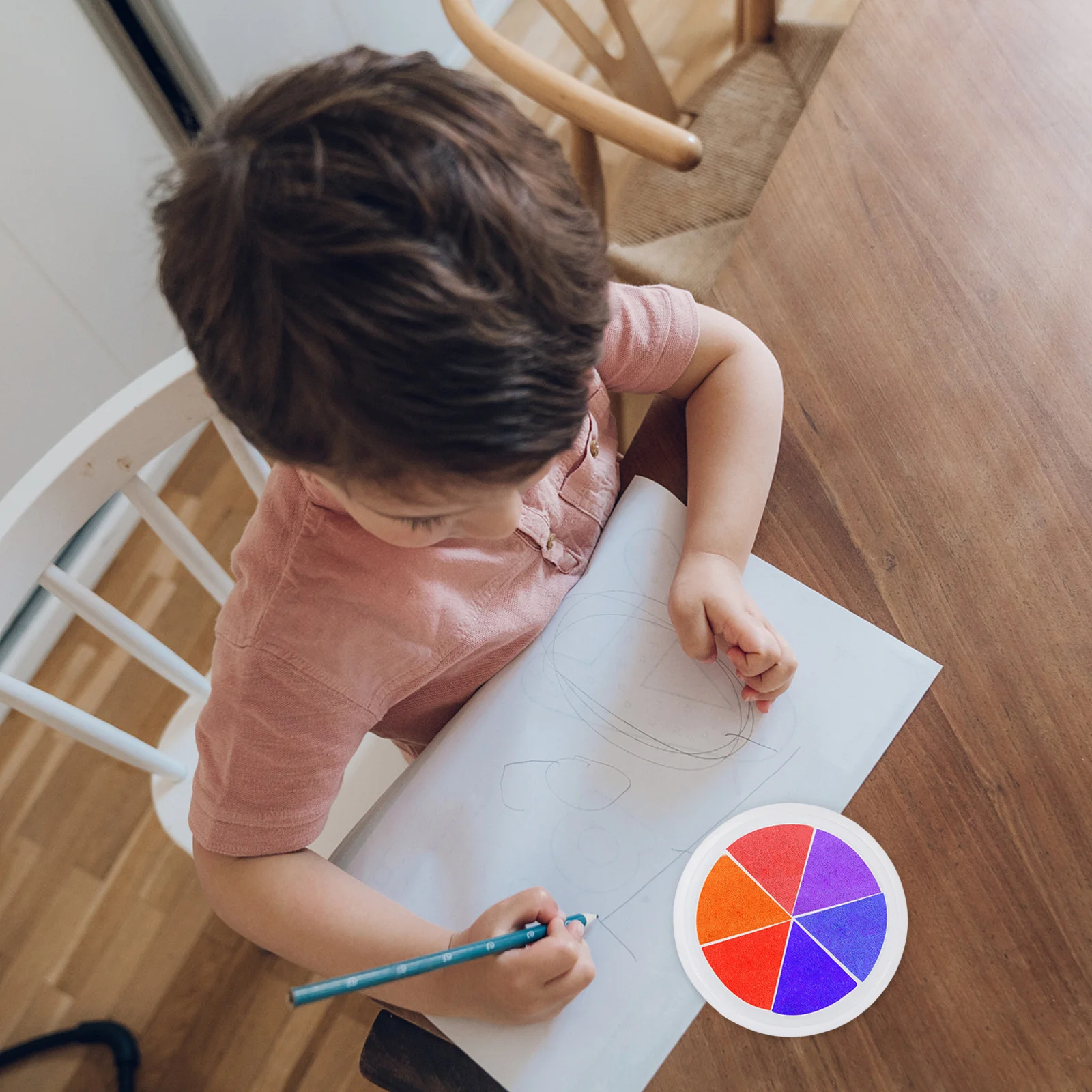 10 Stück leere Stempelkissen für Fingermalerei, Kinder, DIY-Stempelkissen, keine Farbe, hohe Dichte, nachfüllbar, Bastel-Stempelkissen-Set