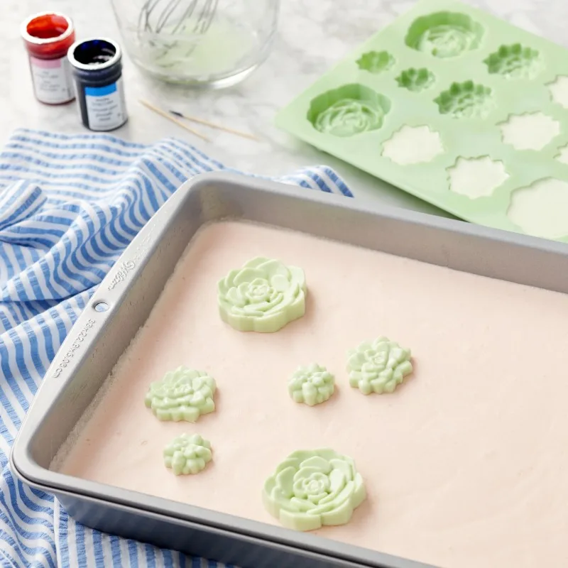 n Silikonowa forma do cukierków na sukulenty, 14 wgłębień