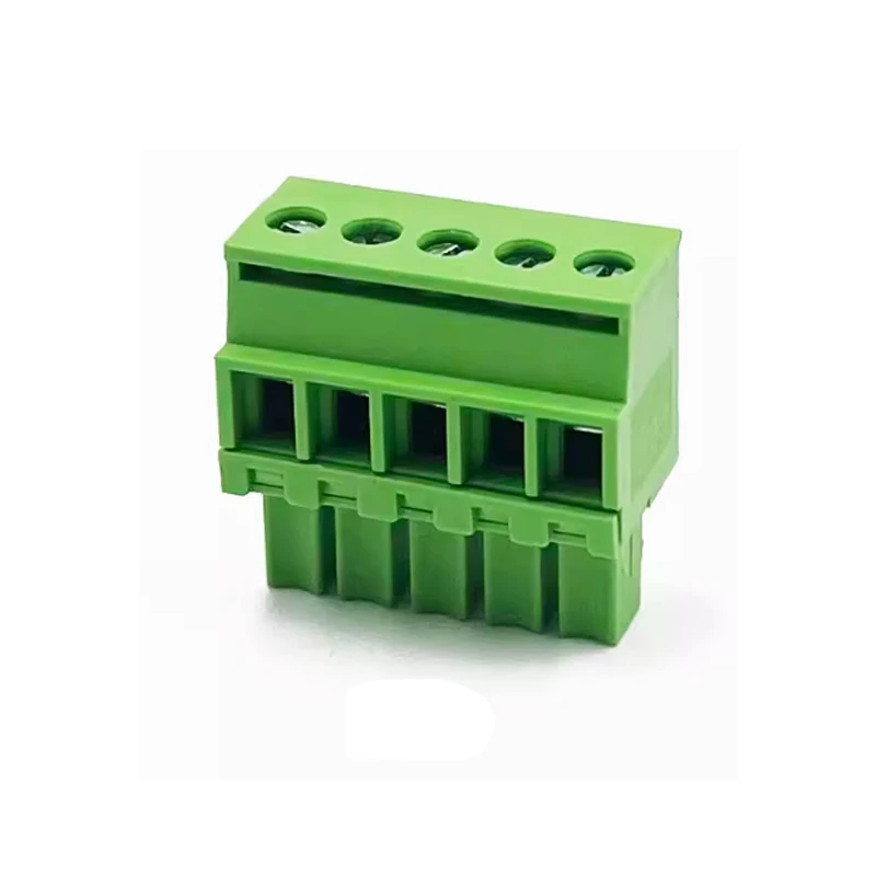 (1 Piece) KF2EDGKB-3.81mm KF2EDGKB-3.5mm 2P 3P 4P 5P 6P 7P 8P~20P Plug-in Terminal Block Green Side Exit Vertical Plug Upright