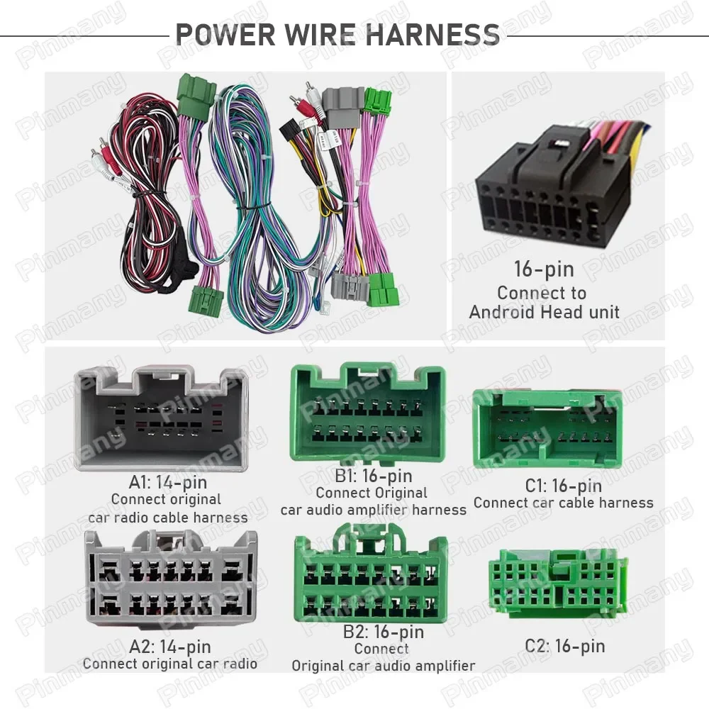 Install Aftermarket Car Stereo Radio Cable Adapter Power Wiring Harness Audio Connector CAN Bus Decoder for Volvo S40 C30 C70