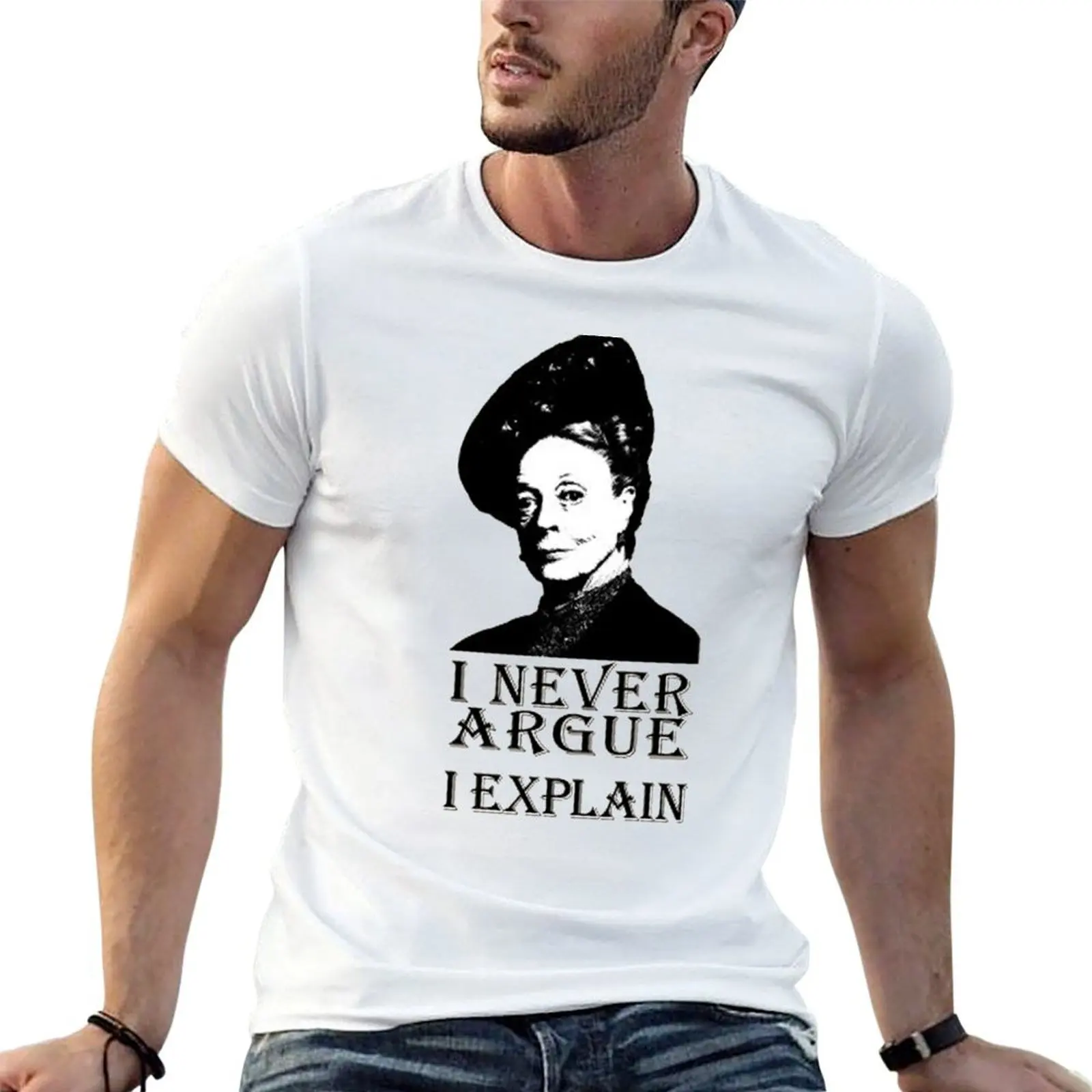 i never argue i explain T-Shirt affliction shirts anime shirt t shirt for men