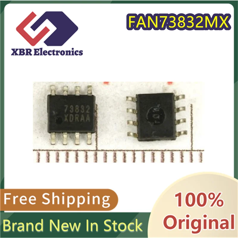 

(10/50 pieces) FAN73832MX Silkscreen 73832 Package SOP-8 Half-Bridge Gate Driver IC Brand new, original, in stock, free shipping