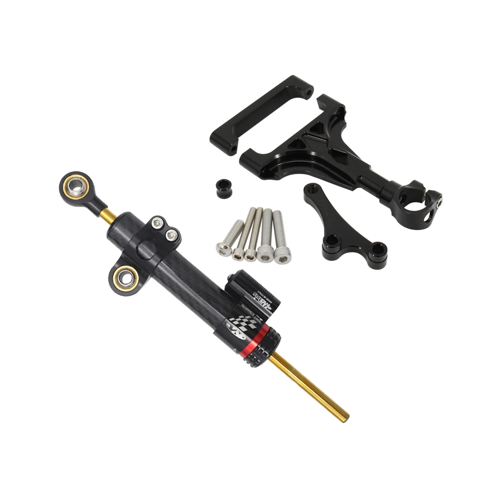 For KAWASAKI Z1000 Z750 2003-2009 2008 2007 2006 Motorcycle CNC Steering Damper Stabilizer Safty Control Bracket Mounting Kit