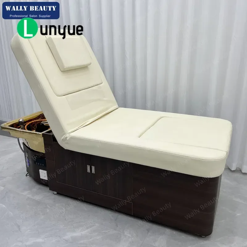 Professional Hair Spa Bed Pedicure Massage Table Multipurpose Beauty Furniture for Facial Treatment Manicure