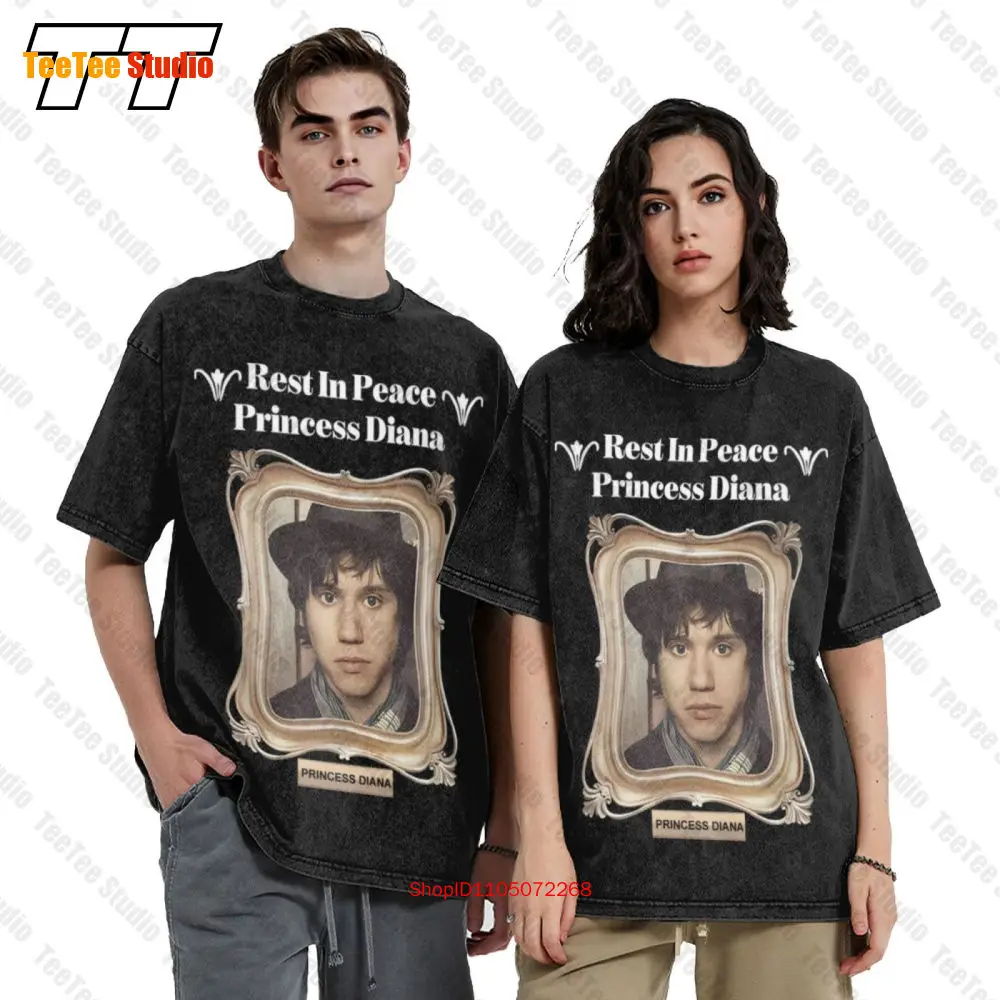 الراحة في السلام الأميرة ديانا ريان روس خمر تي شيرت Q813