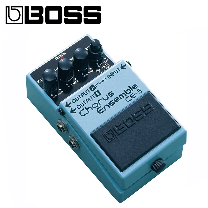 Boss CE-5 Stereo Chorus Ensemble Guitar Pedal Bundle