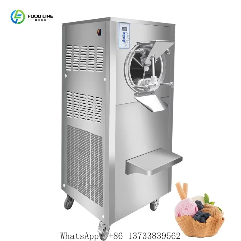 

Автоматическая коммерческая машина для производства твердого мороженого на заказ, 48-50 л/ч, цена для бизнеса