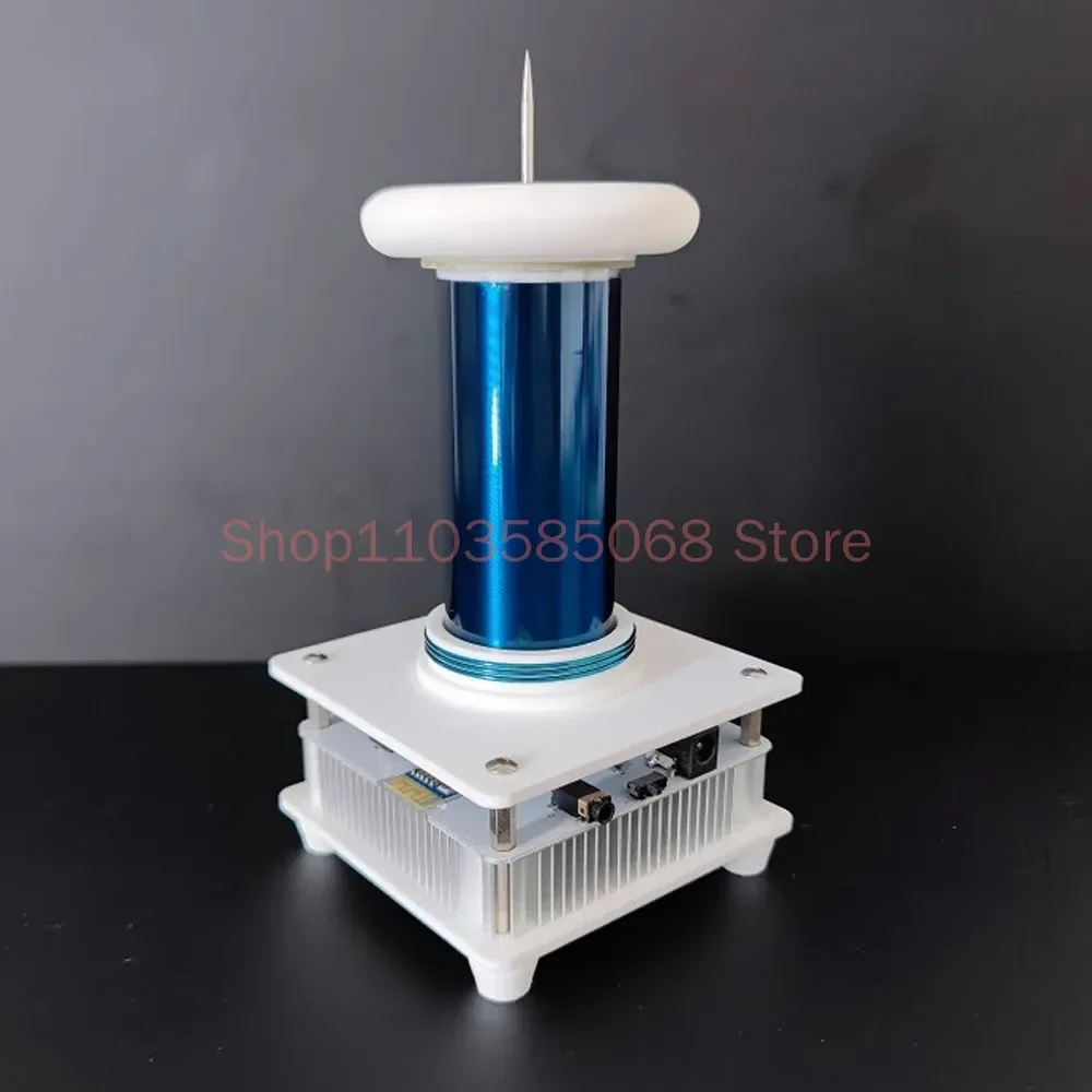 

PLLSSTC Tesla Coil Plasma Speaker Music High-power 30cm Arc Plasma Windmill Light Up Without Wire