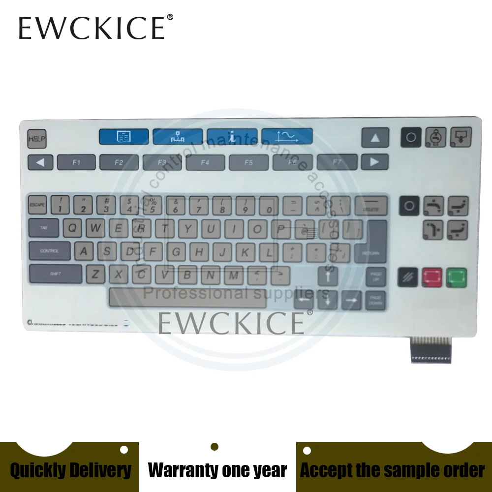 Baru F023 F035P HMI 208529460 PLC Membran Switch Keypad Keyboard