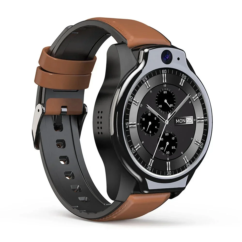 Hot Selling Wristwatches Brand For Men Lemfo Lem 14 Leather Strap Fashion Men Smart Watch Intelligent Rechargeable Watches