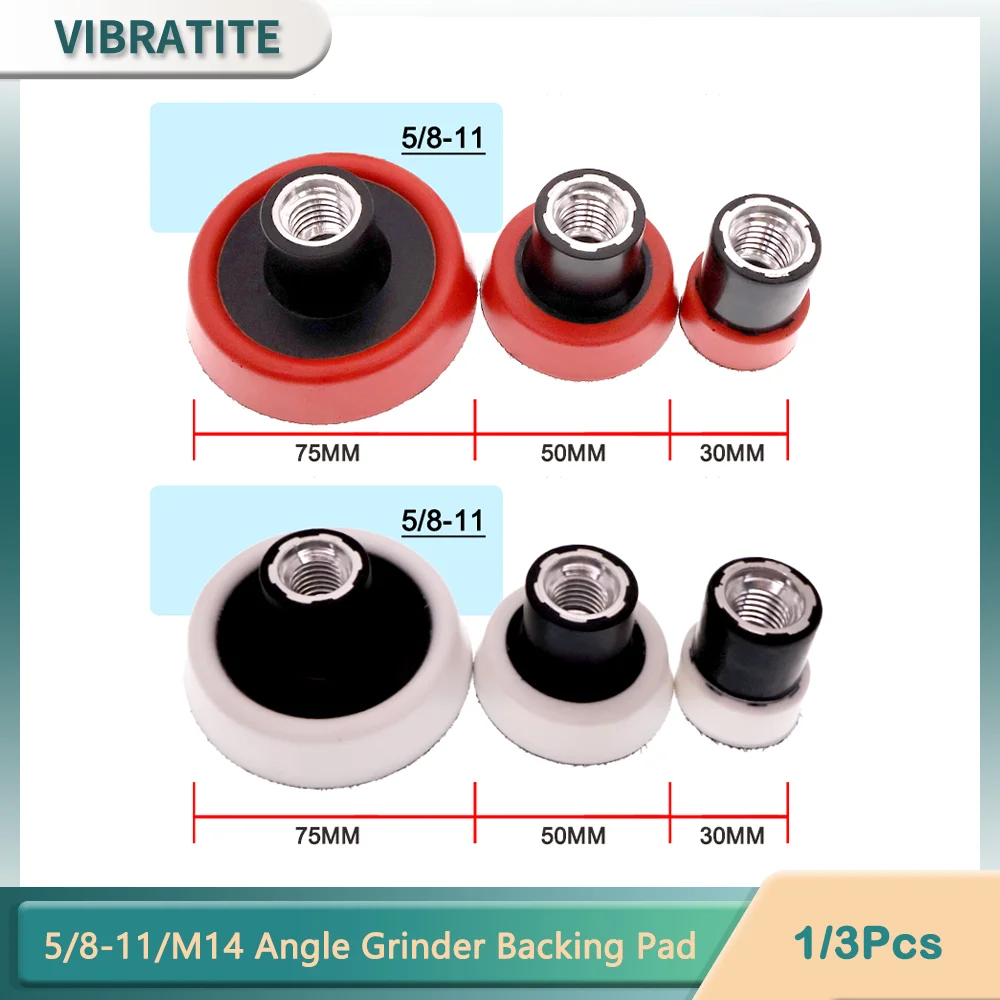 5/8-11/M14 Threaded Backing Pad with Adapter Kit 1.2