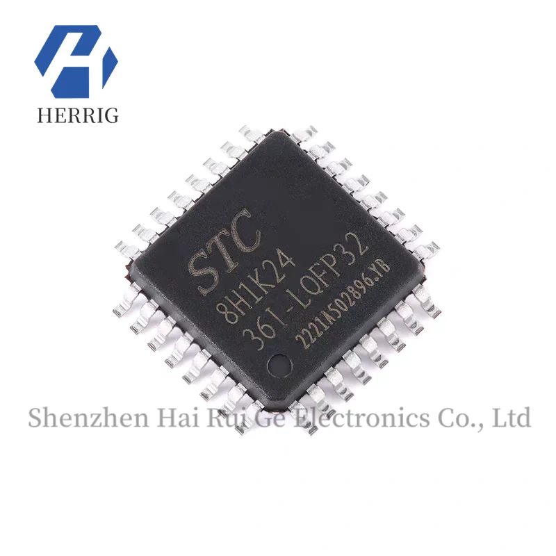 

Original genuine STC8H1K24-36I-LQFP32 1T 8051 microprocessor microcontroller chip