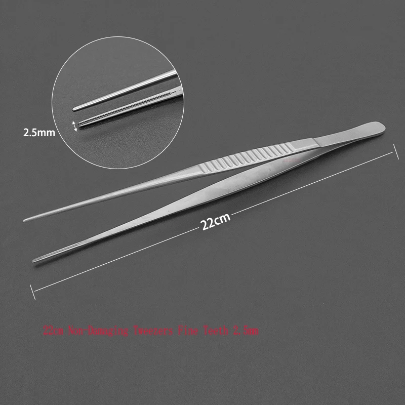 Concave-Convexe Tand Fijne Microcardiovasculaire TangCardiac TangTissue TangHolding Chirurgische Instrumenten