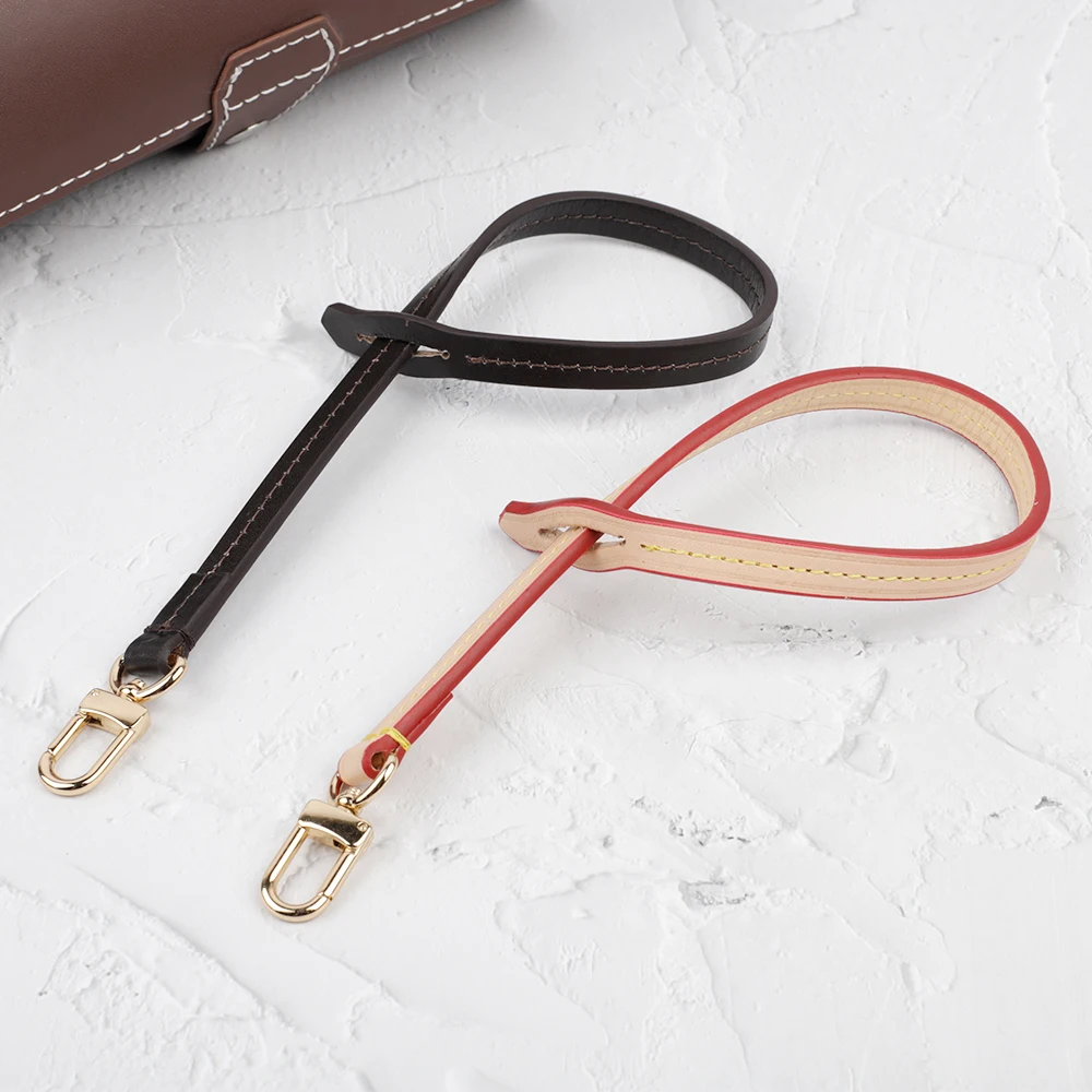 Leather Bag Strap Vachetta Bag Handle Adjustable Crossbody Shoulder Strap Replacement For Handbag Accessories