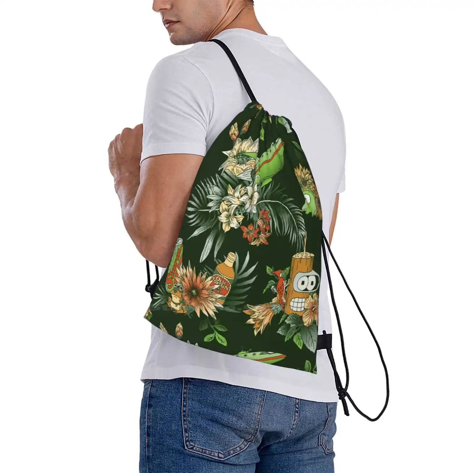 Sac à Dos Unisexe Motif Floral des Années 00, Sacoche pour Étudiant, Tv Pop Culture, Nouvel Arrivage, 3000