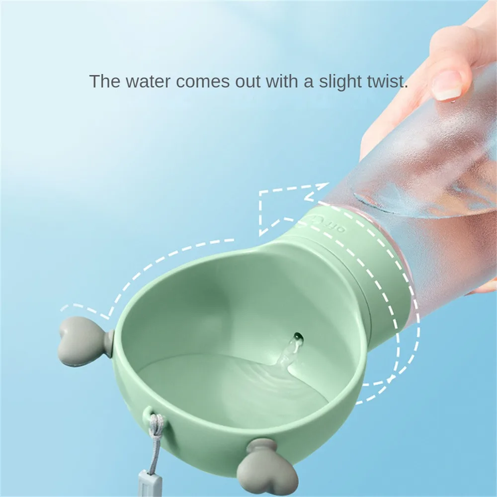 Drinking Fountain Drinking Cup Cats And Dogs Easy To Clean Portable Pet Supplies Outdoor Split Type Travel Detachable Pet