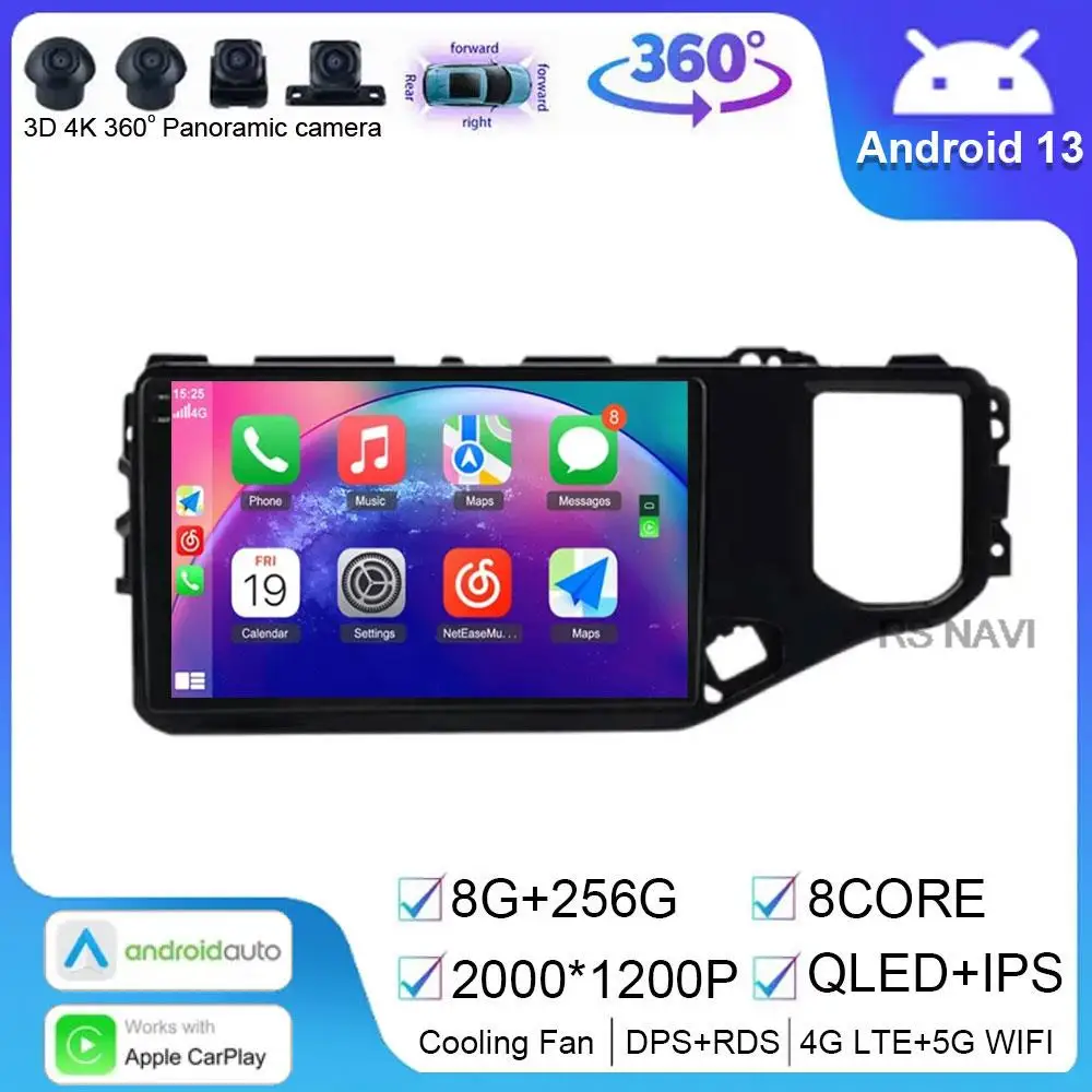 

Car Radio For Chery Tiggo 4X 5X 2019 - 2020 Android 14 Auto GPS Navigation Multimedia Video Player Carplay 4G WIFI No 2din DVD