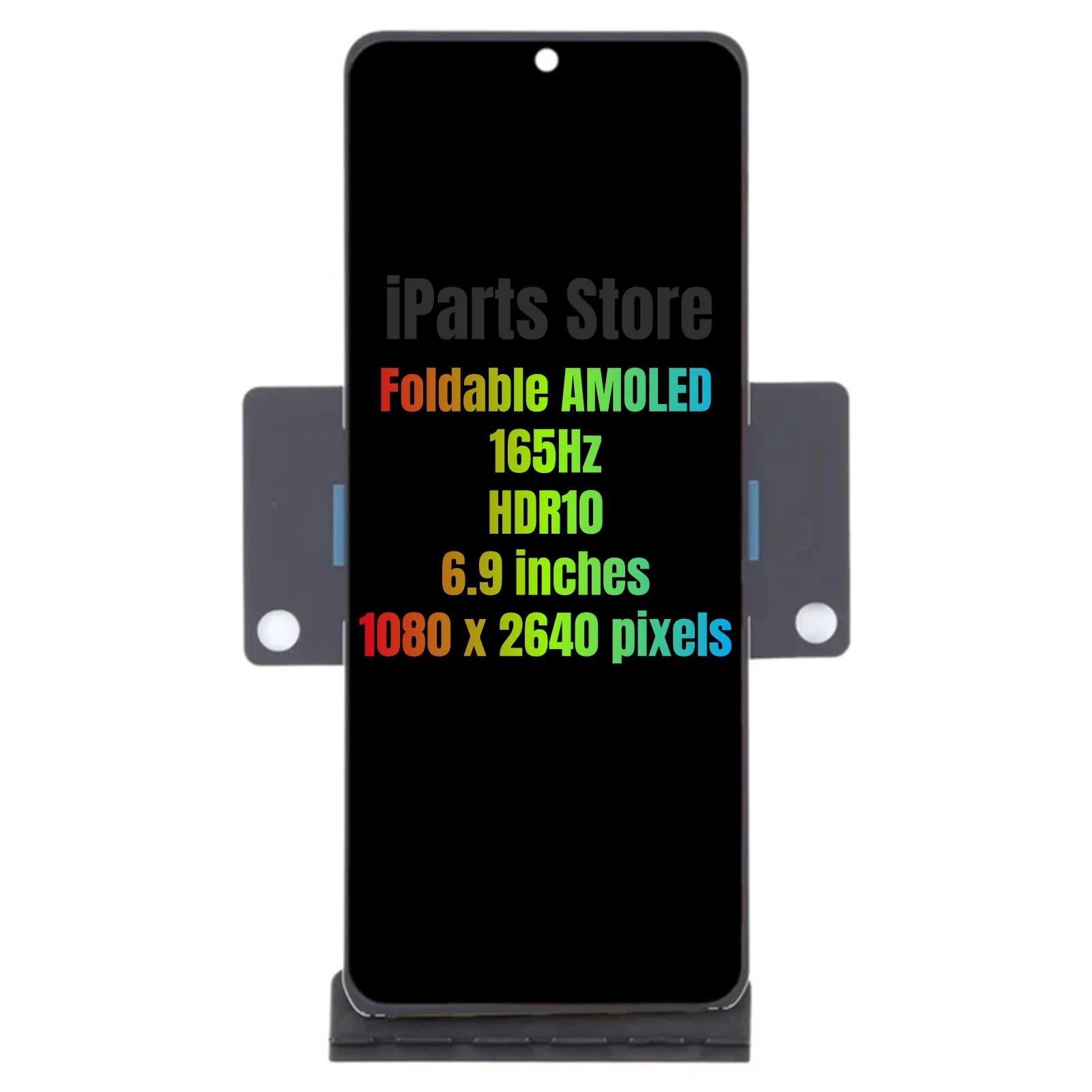 iParts Replacement New Foldable AMOLED Display Touch Screen Assembly For Motorola Razr 50 Ultra 5G XT2451 Razr5 OEM Parts