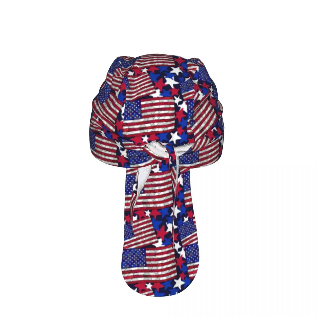 Pañuelo para la cabeza con bandera de EE. UU. para hombre y mujer, bufanda de verano y primavera, gorro de pirata para ciclismo, moda para exteriores, motocicleta, hip-hop, senderismo, diadema, durag