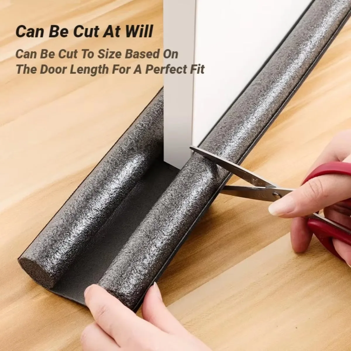 1/3/5pcs Flexible Door Bottom Sealing Strip Weatherstrip Under Door Draft Stopper Wind Dust Blocker Sealer Guard For Home Office