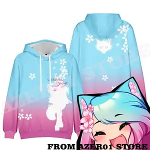 Vtuber silvervale merch cosplay hoodies moda inverno terno moletom com capuz moletom com capuz hip hop feminino/masculino 10 principais vendas gerador prata coloidal - №8
