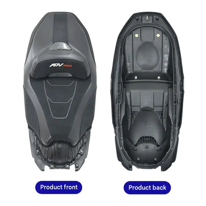 For Honda ADV350 Luxury Spec Modified Comfort Saddle With Lumbar Support Waterproof Non‑Destructive Mount Mod Accessories