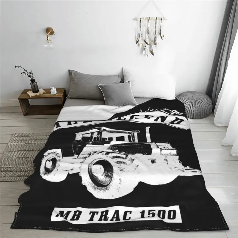 Mb Trac 1500,Tractor Blanket Autumn Classic Breathable Bedding Throws For Sofa Bedroom