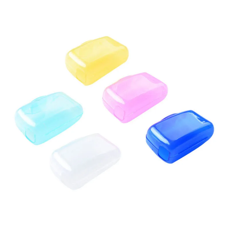 Environmentally friendly toothbrush head dust cover portable travel toothbrush storage box outdoor toothbrush head cover