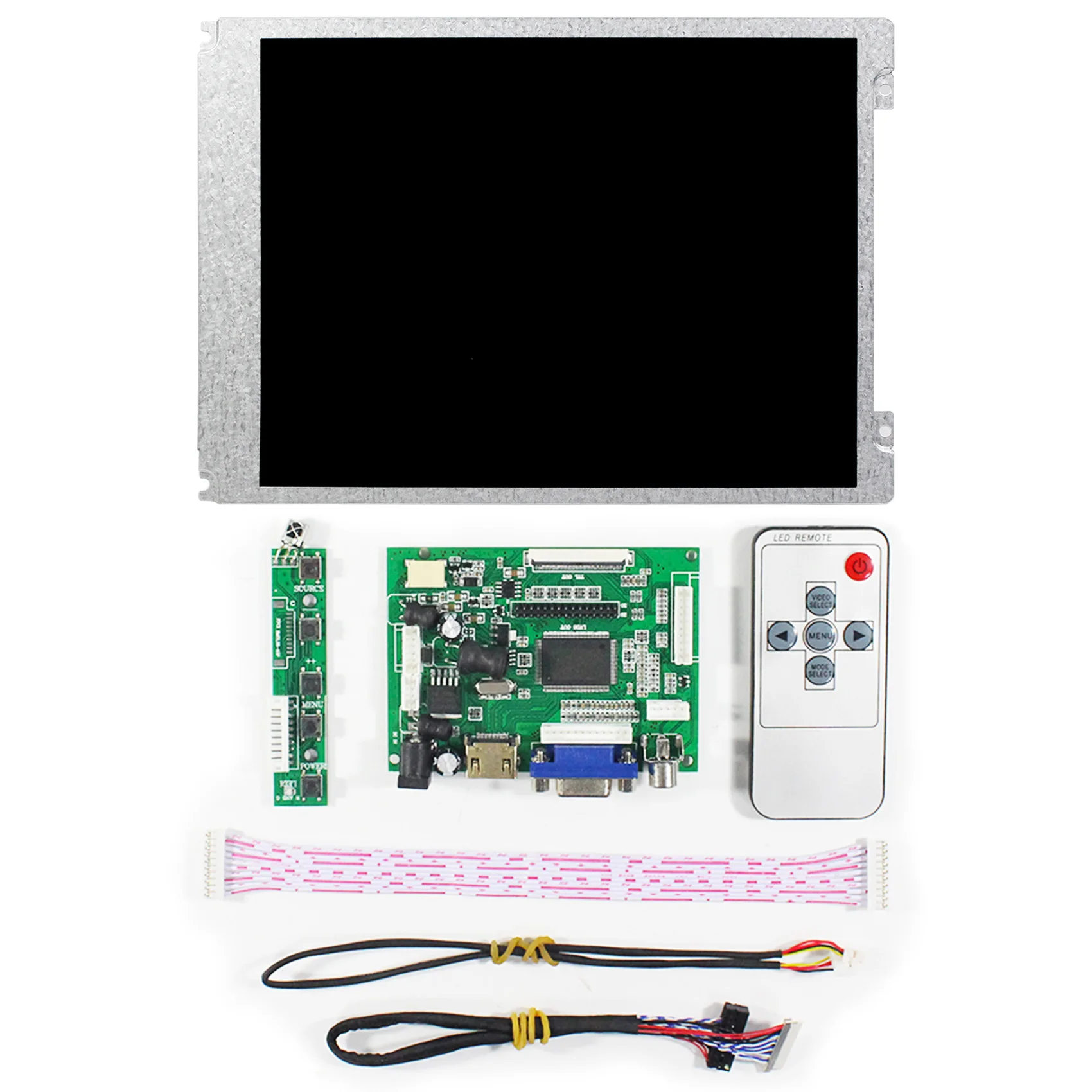 8.4inch M084GNS1 800X600 LCD Screen HDM I VGA AV LCD Controller Board