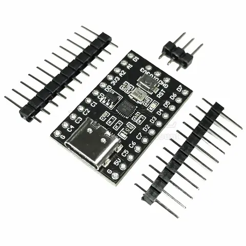 CH32V003 Development Minimum System Board for Nano RISC-V TYPE-C USB 22Pin CH32V003F4U6 Chip