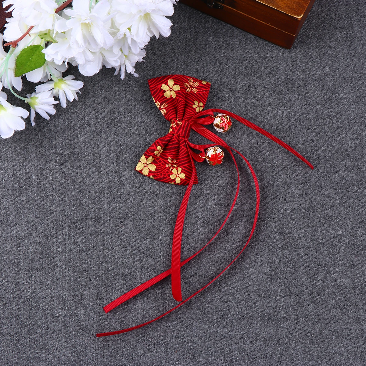 

1pc Headdress Hair Clip Chinese Style Bowknot Design Festive New Year Tassel Girls Accessories Party Decoration Gift For Kids
