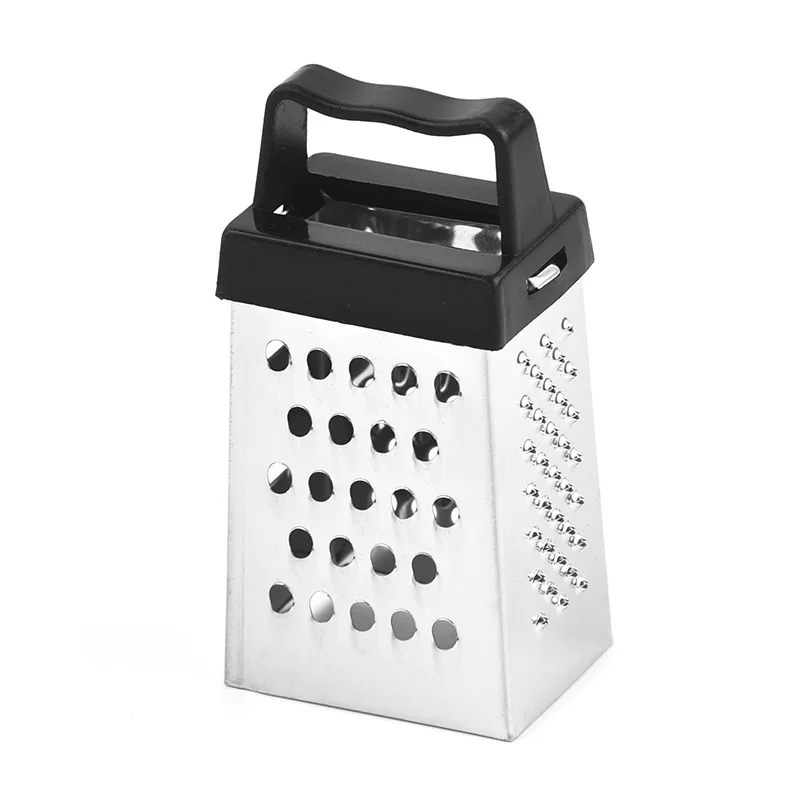 

8Pcs Mini Cheese Grater Stainless Steel Four-Sided Box Grater Kitchen Tool for Shredding Cheese Garlic Carrot Vegetable