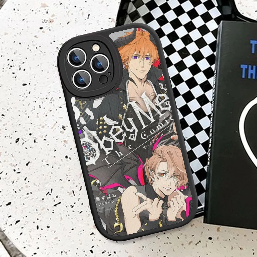 Obey anime M-Me Phone Case Hard Leather For iPhone 14 13 12 Mini 11 14 Pro Max Xs X Xr 7 8 Plus Fundas