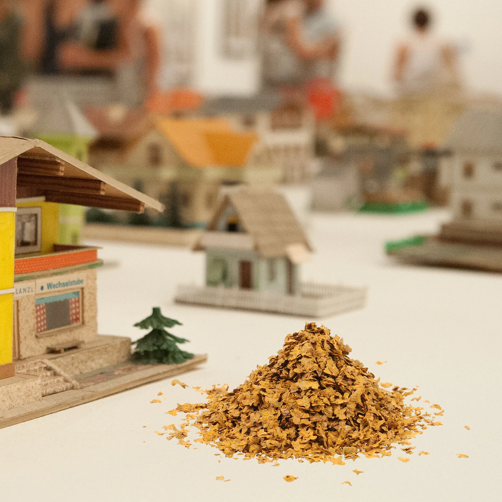 

Simulation Leaves Miniature Artificial Green Leaves For Diy Sand Table Decor Landscape Ornament Fake Plant Decorative Indoor