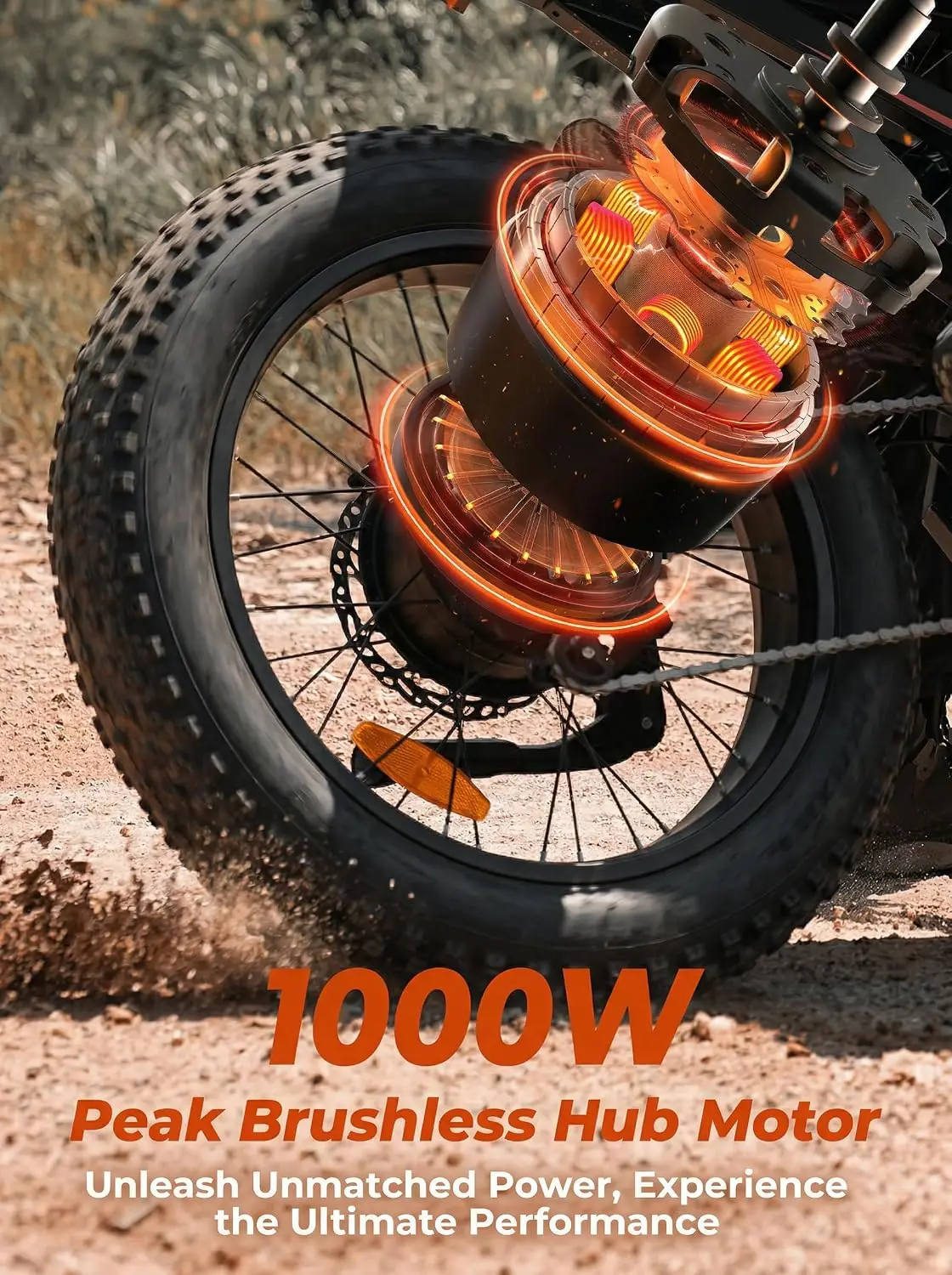 1000W Peak Motor Electric Bike 20