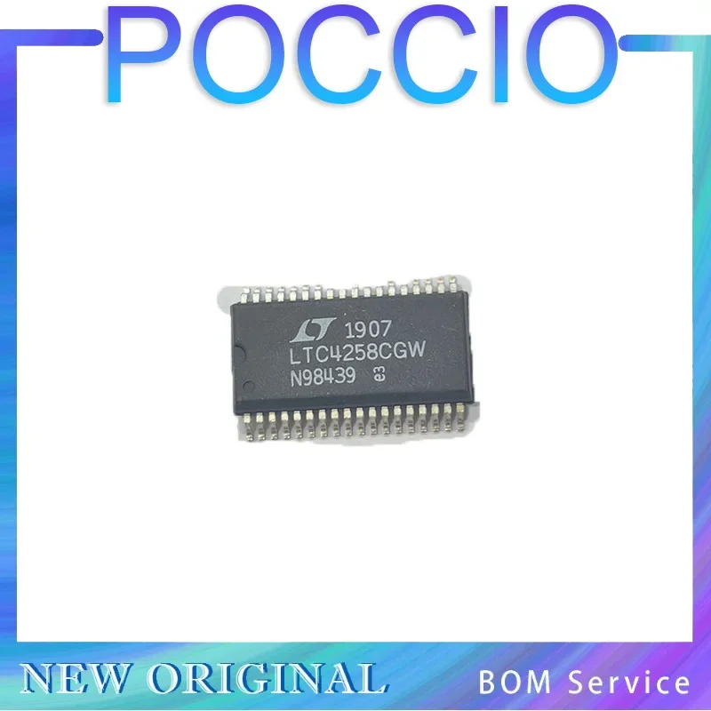 LTC4258CGW LTC4258 - Quad IEEE 802.3af Power over Ethernet Controller with Integrated Detection