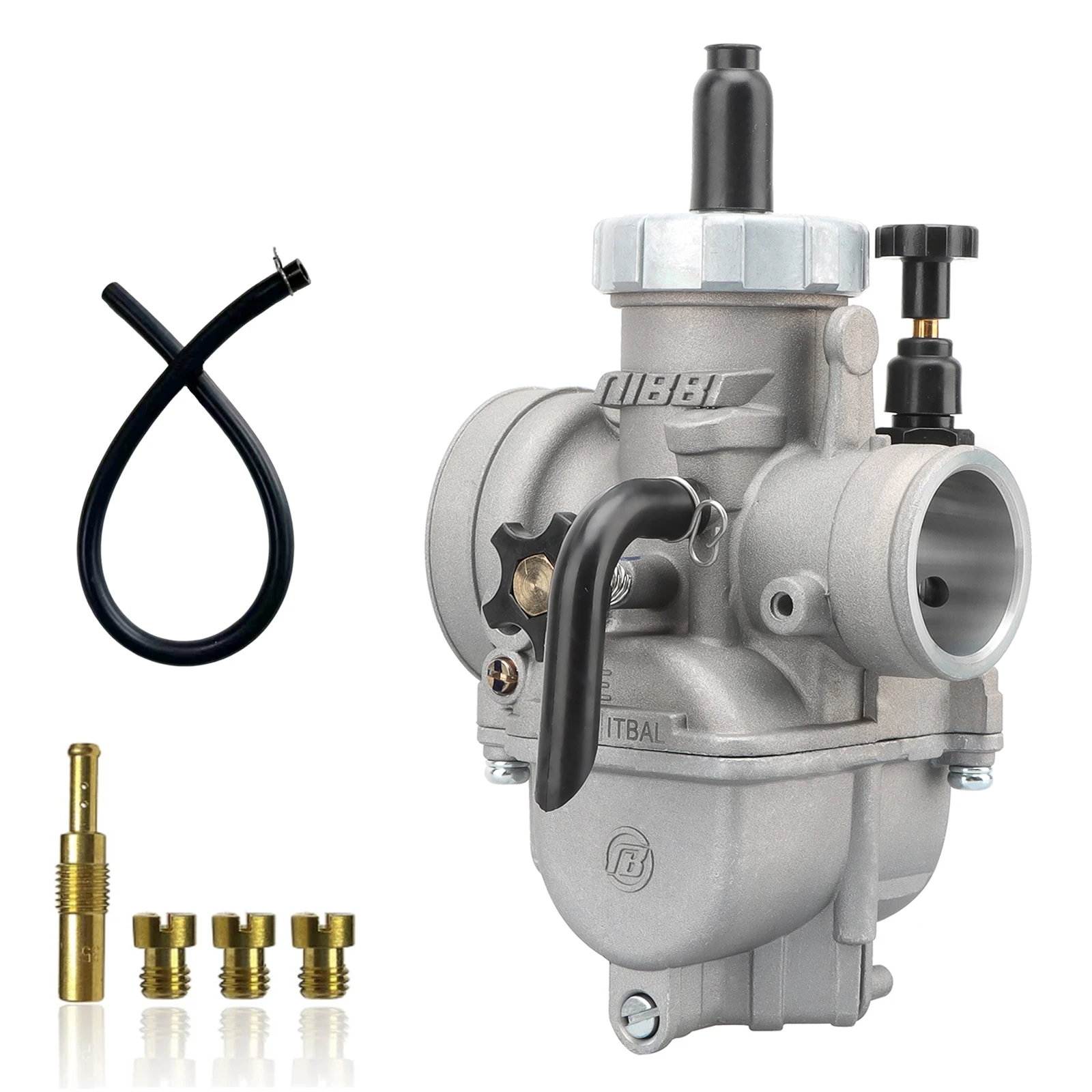NIBBI PE 24/26/28/30 mm Vergaser Motorrad 2T 4T Motor Vergaser mit Hauptdüsen für Yamaha Suzuki Honda Pitbike Teil ändern – Detail 8