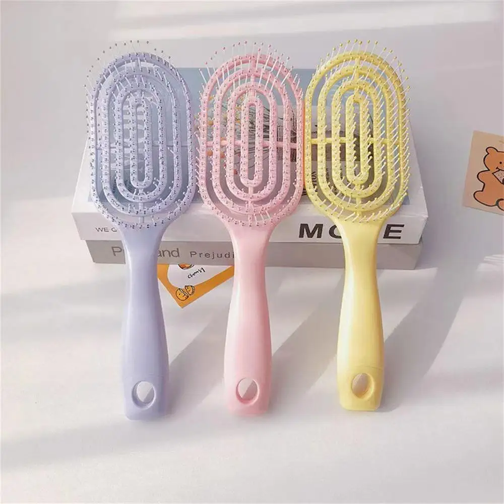 1/3/5PCS Air Cushion Comb Detangle Easily Comfortable Grip Abs Hair Care/styling Back Shape Air Cushion Comb Not Easily Deformed