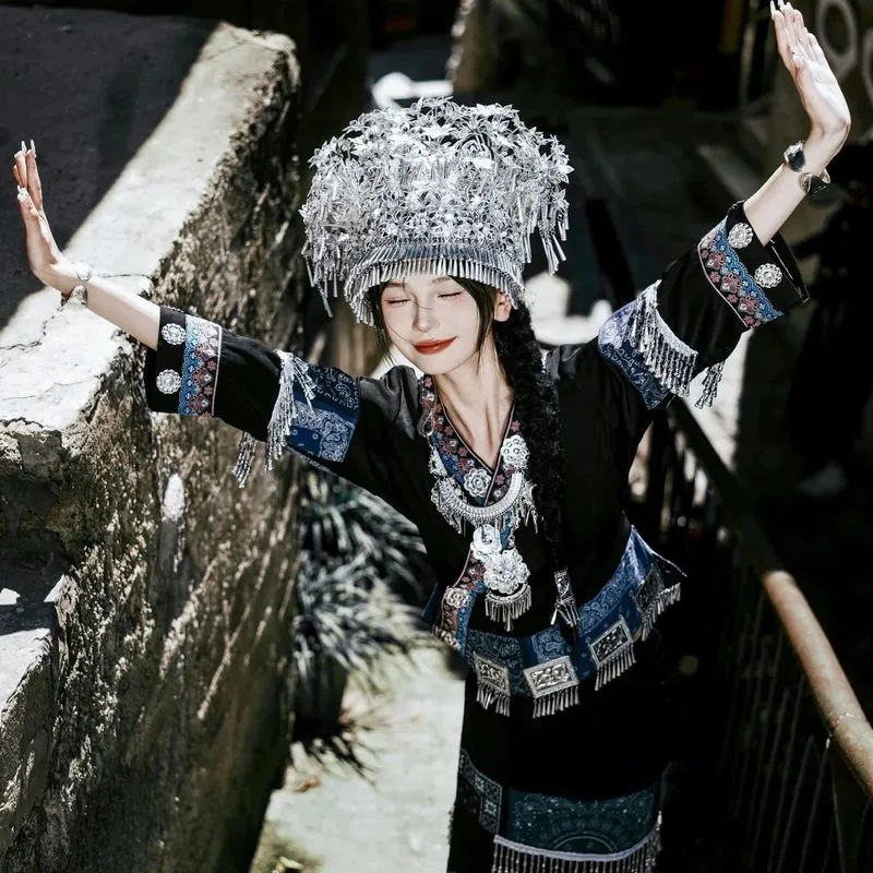 エキゾチックなパフォーマンス衣装、民族風、旅行写真撮影用衣料