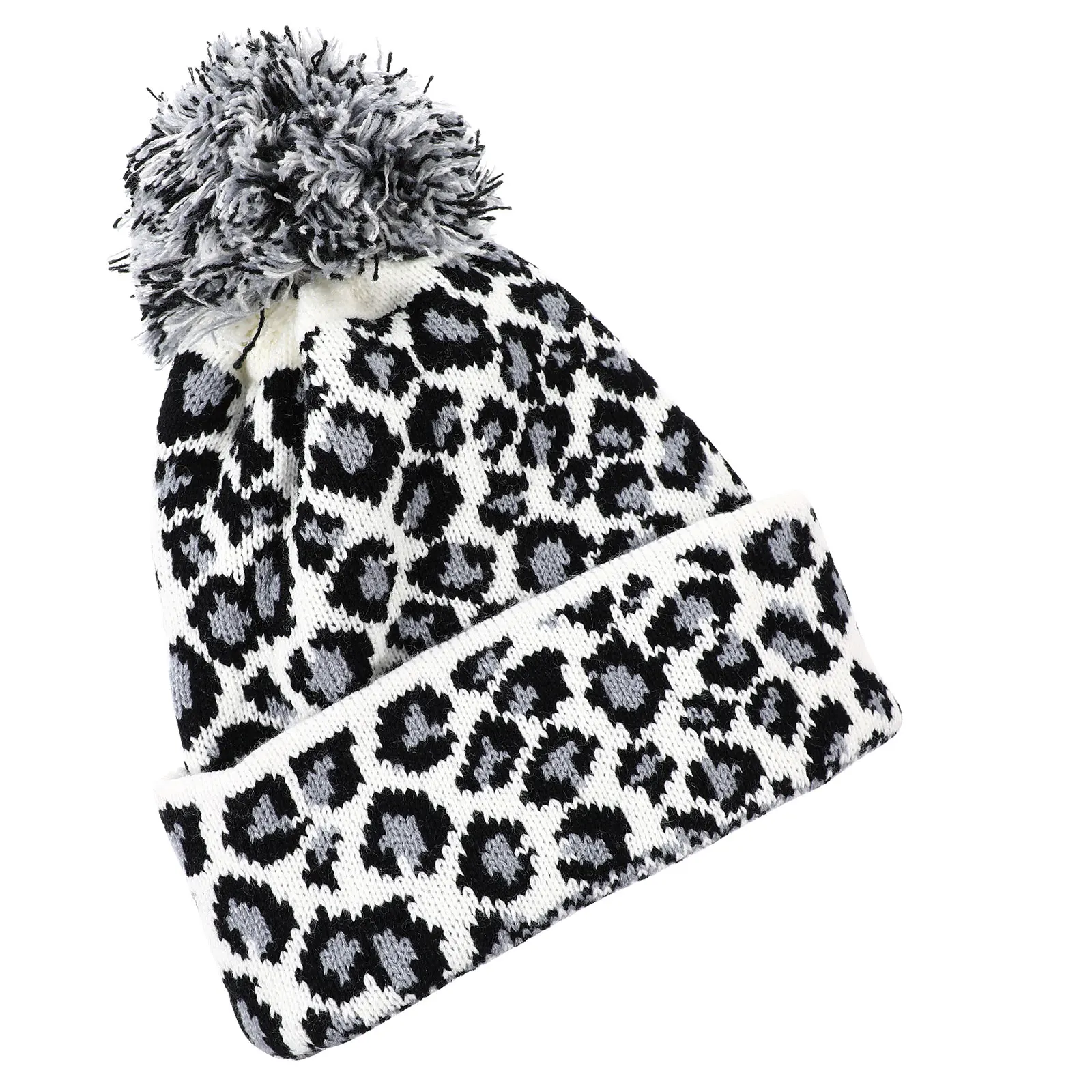 

Warm Hat Knitting Wool Skin-friendly Knitted Yarn Women Soft Material Cold Weather