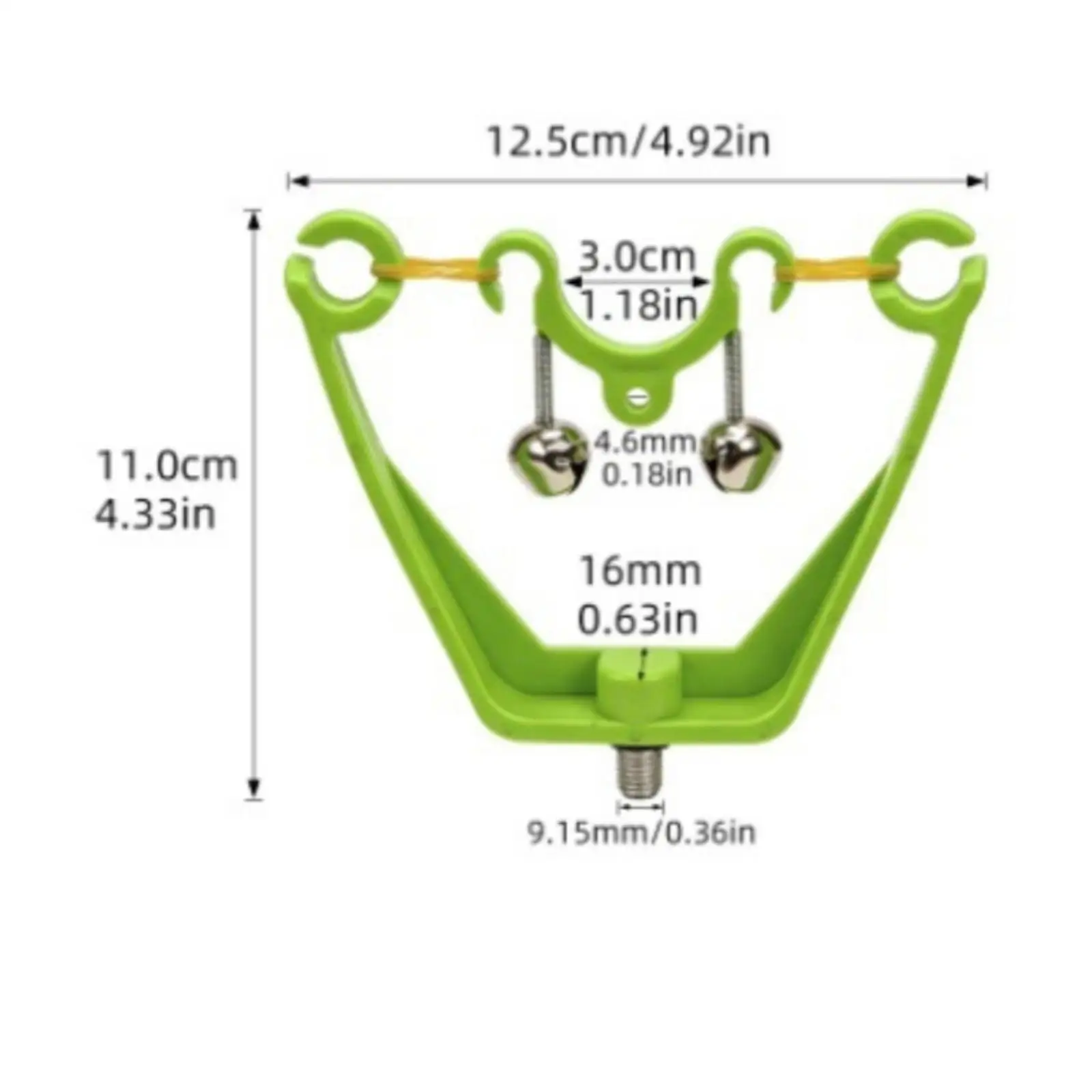 Fishing Rod Support Head with Open Clamp Style Holder for Boat Railing Rod Mount Stand Accessories