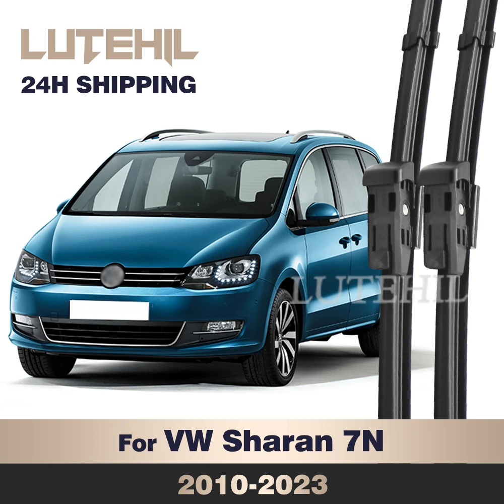 

For VW Sharan 7N 2010-2023 2018 2019 2020 2021 2022 Wiper Front Wiper Blades Windshield Windscreen Window Brush 28"+16"