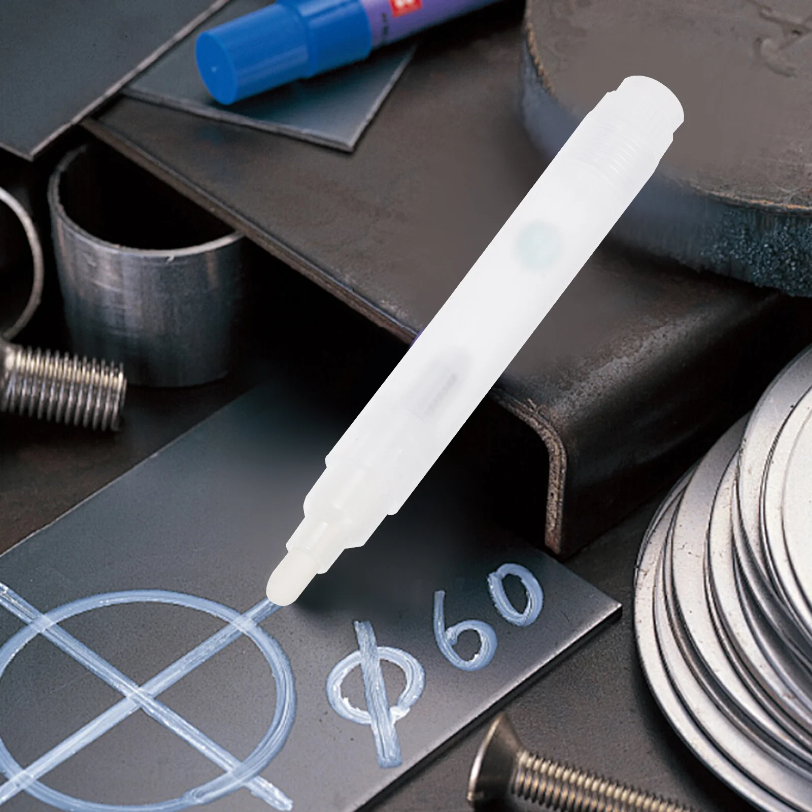 

7pcs Empty Paint Pen Shells Plastic Graffiti Marker Case Replacement Tip Durable Art Pen Cover Sketch Drawing Tool