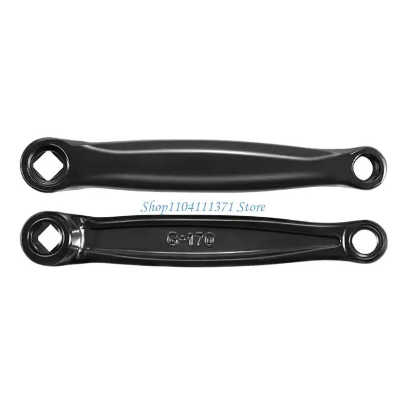 P9FC 2Pcs Black Cycle Left Handle Armaments 170mm Strong Consistent Road Bikes