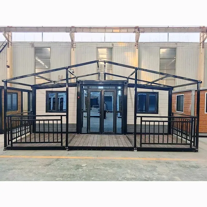 YG Customized 20FT Expandable Container House Luxury Tiny Houses Modern Prefab Home With Custom Terrance Mobile Casa Prefabricad
