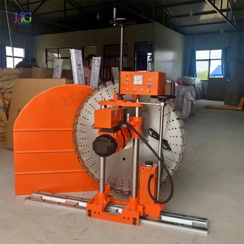 1400mm Cutting Width Reinforced Concrete Automatic Wall Cutting Saw Double Motor High-power Wall Cutting Machine