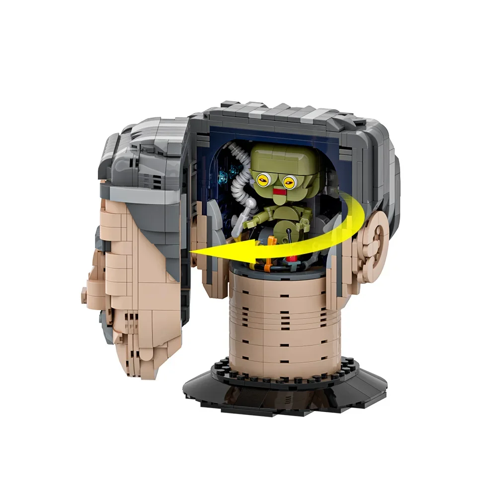 Gobricks MOC Sci-Fi Film Men in Black Klocki Model MIB Cegły Obcy Specjalna Policja Postacie Zabawka dla Dzieci Prezent