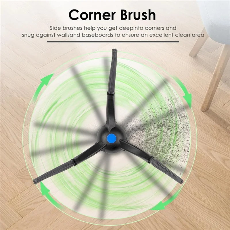 A97T For ECOVACS DEEBOT X8 PRO Omni/ X8 Omni Robot Vacuum Cleaner Main Side Brush Hepa Filter Accessories Set