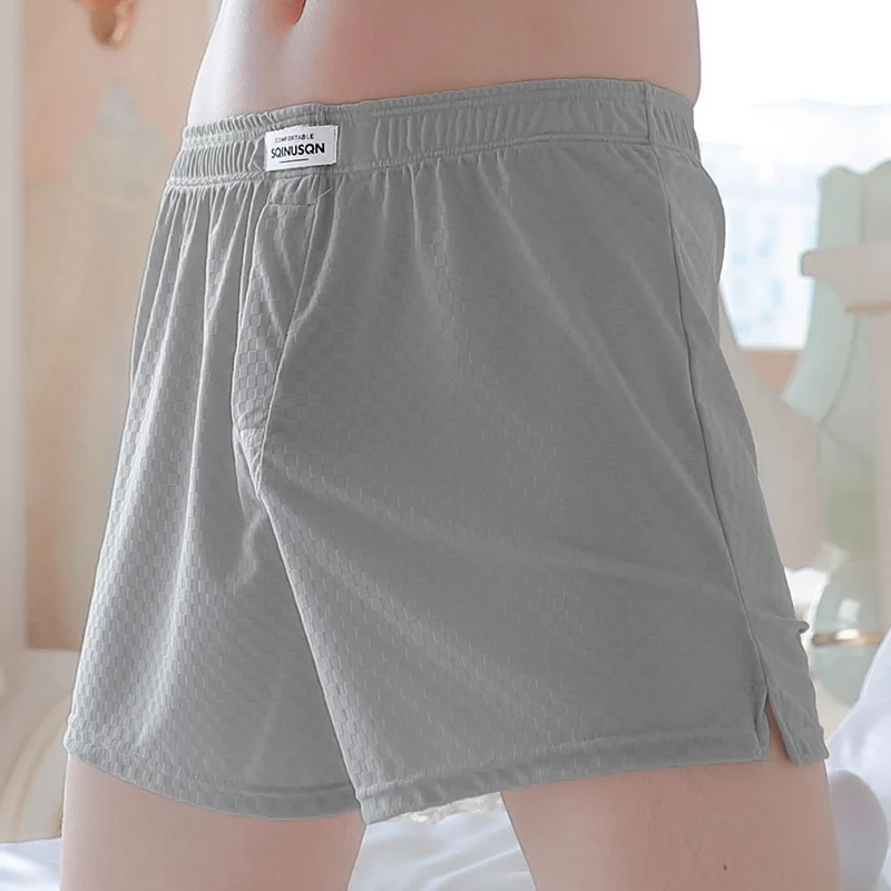 

Men's Underwear - 83% Nylon 17% Spandex Breathable Boxer Briefs with Mesh Side Vents, Ultra Lightweight & Moisture-Wicking